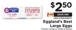 ShopRite Large Eggs offer