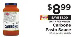 ShopRite Pasta Sauce offer