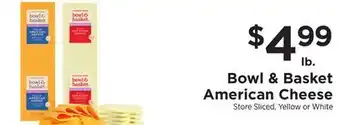 ShopRite Bowl & Basket American Cheese offer
