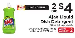 ShopRite Liquid Dish Detergent offer