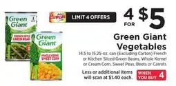 ShopRite Vegetables offer