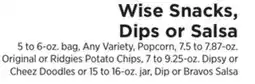 ShopRite Snacks, Dips or Salsa offer