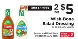 ShopRite Salad Dressing offer