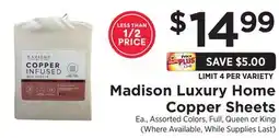 ShopRite Copper Sheets offer