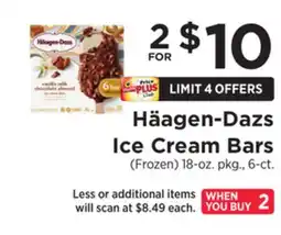 ShopRite Ice Cream Bars offer