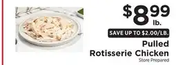 ShopRite Pulled Rotisserie Chicken offer