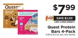 ShopRite Protein Bars 4-Pack offer