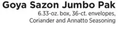 ShopRite Sazon Jumbo Pak offer