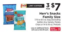 ShopRite Snacks Family Size offer