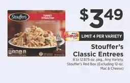 ShopRite Classic Entrees offer