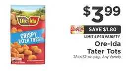 ShopRite Tater Tots offer
