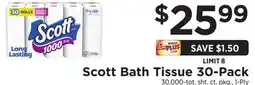 ShopRite Bath Tissue 30-Pack offer