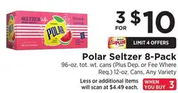 ShopRite Seltzer 8-Pack offer