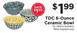 ShopRite 6-Ounce Ceramic Bowl offer