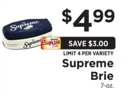 ShopRite Brie offer