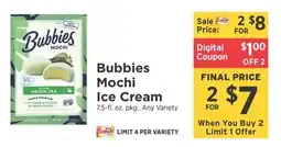 ShopRite Mochi Ice Cream offer