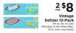 ShopRite Seltzer 12-Pack offer