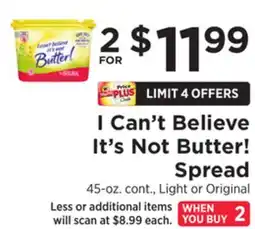 ShopRite Spread offer