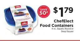 ShopRite Food Containers offer