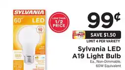 ShopRite LED A19 Light Bulb offer