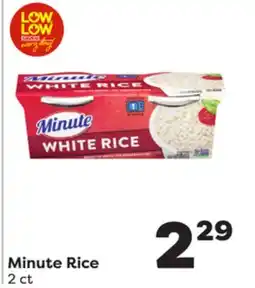 Weis Markets Minute Rice offer