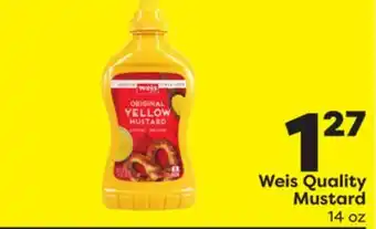 Weis Markets Weis Quality Mustard offer