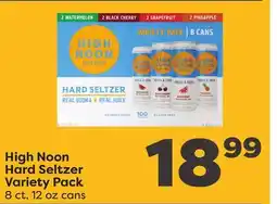 Weis Markets High Noon Hard Seltzer Variety Pack offer