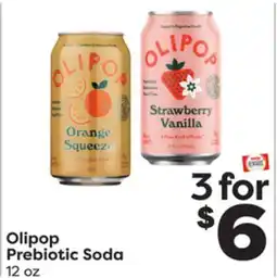 Weis Markets Olipop Prebiotic Soda offer
