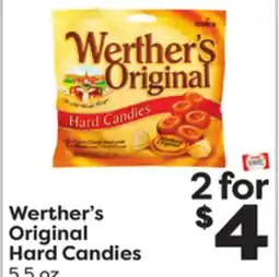 Weis Markets Werther's Original Hard Candies offer