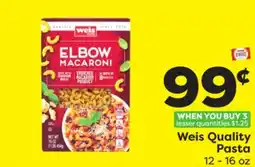 Weis Markets Weis Quality Pasta offer