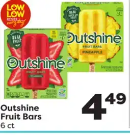 Weis Markets Outshine Fruit Bars offer