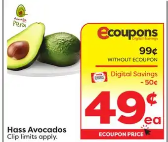 Weis Markets Hass Avocados offer