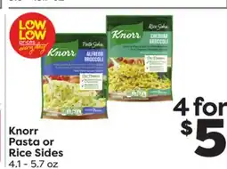 Weis Markets Knorr Pasta or Rice Sides offer