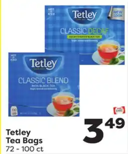 Weis Markets Tetley Tea Bags offer