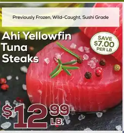 DeCicco & Sons Ahi Yellowfin Tuna Steaks offer