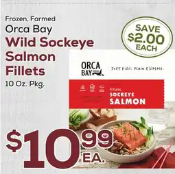 DeCicco & Sons Orca Bay Wild Sockeye Salmon Fillets offer