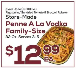 DeCicco & Sons Penne A La Vodka Family-Size offer