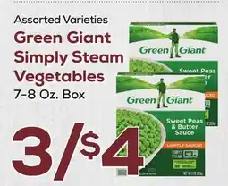 DeCicco & Sons Green Giant Simply Steam Vegetables offer