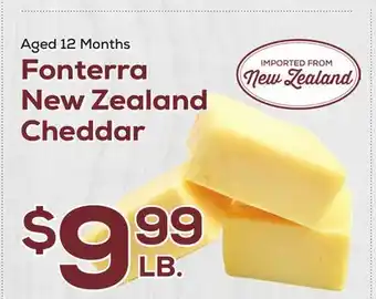 DeCicco & Sons Fonterra New Zealand Cheddar offer
