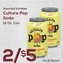 DeCicco & Sons Culture Pop Soda offer