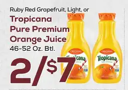 DeCicco & Sons Tropicana Pure Premium Orange Juice offer