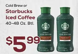 DeCicco & Sons Starbucks Iced Coffee offer