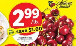 Lidl sweet cherries offer