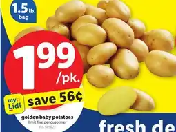 Lidl golden baby potatoes offer
