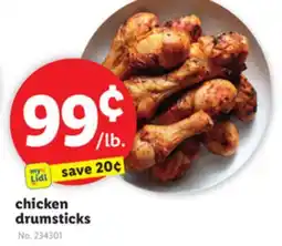 Lidl chicken drumsticks offer