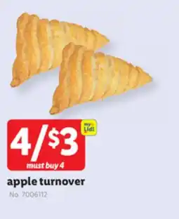 Lidl apple turnover offer