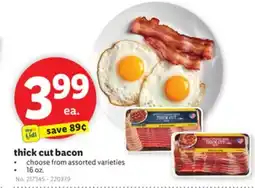 Lidl thick cut bacon offer