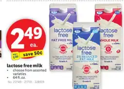Lidl lactose free milk offer