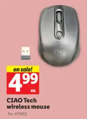 Lidl CIAO Tech wireless mouse offer