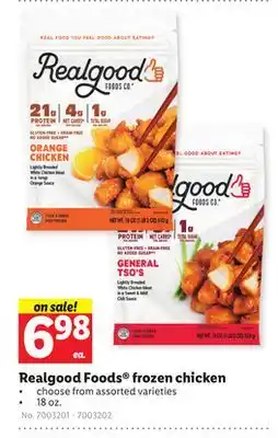 Lidl Realgood Foods frozen chicken offer